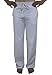 YogaAddict Men's Yoga Long Pants, White - Size S
