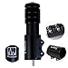 Weanas Bike Stem Riser, MTB Handlebar Riser Extender Bicycle Alloy Head up Adapter for Mountain Bike, Road Bike, MTB, BMX (1-1/8
