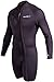 NeoSport Men's Premium Neoprene 3mm Waterman Wetsuit Jacket, Large , Black