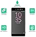 Sony Xperia XA Ultra Screen Protector, (Full Screen Coverage) Dmax Armor [Tempered Glass] Anti-Scratch, Anti-Fingerprint, Bubble Free, (Black)