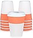 Premium Coffee Cups With Lids - (Set of 90) Enjoy Your Favorite Hot and Cold Beverages To Go In Our Sturdy & Durable Disposable Cups - These Insulated Paper Cups are Perfect For All Parties and Events