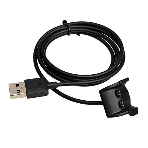 bayite Replacement USB Charge Dock Charging Cable for Garmin Vivosmart HR / HR+ Black