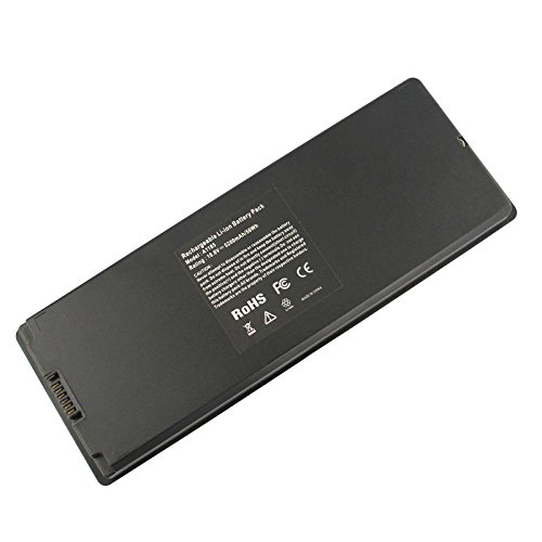 59Wh A1185 Laptop Battery Pack for Apple 13" 13 inch MacBook A1181 (Mid. / Late 2006, Mid. / Late 2007, Early/Late 2008, Early/Mid. 2009)