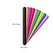 NUOLUX 18 Pcs Rainbow Silicone Slap Soft Bracelets for Kids Boys Girls Party Favors (Random Color)