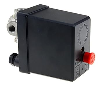 3-Phasen Druckschalter f. Kompressor 20A 4-Anschlüsse 1/4'