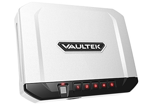 Vaultek VT10i Lightweight Biometric Handgun Bluetooth Smart Safe Pistol Safe with Auto-Open Lid and Rechargeable Battery (Not Compatible with Smart Key) - Thumbnail 7
