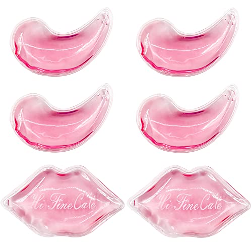 Lip ＆ Eye ice Bag, Eye Lip ice Pack, Lips and Eyes Cold Compress