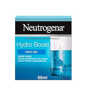 Neutrogena-Hydro-Boost-Aqua-Gel-50-ml-Moisturising-Face-Care-with-Hyaluronic-and-Vegetable-Trehalose-Oil-Free-Moisturising-Cream-for-Normal-and-Combination-Skin Neutrogena Hydro Boost Face Cream Aqua Gel with Hyaluronic Oil Free for Normal and Combination Skin 50 ml.