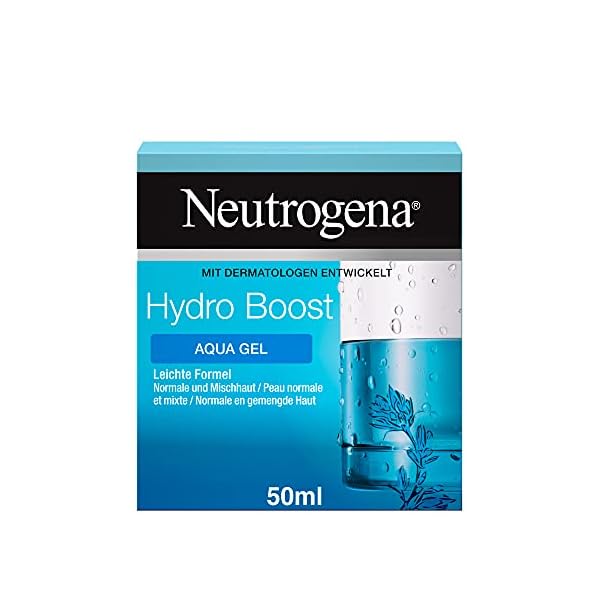 Neutrogena-Hydro-Boost-Aqua-Gel-50-ml-Moisturising-Face-Care-with-Hyaluronic-and-Vegetable-Trehalose-Oil-Free-Moisturising-Cream-for-Normal-and-Combination-Skin Neutrogena Hydro Boost Face Cream Aqua Gel with Hyaluronic Oil Free for Normal and Combination Skin 50 ml.