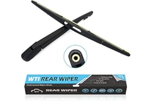 WTI Rear Wiper Arm Blade Set Compatible With Subaru Forester 2010-2020 Rear Windshield Window Wiper Kits Assembly New Replacement Accessories Parts Fit 86532SC180 86538AG080
