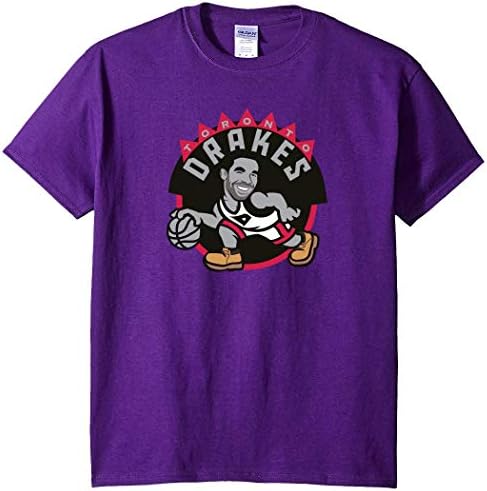 Purple Toronto Drakes Old School Logo T-Shirt
