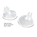 Peda Bella Silicone Thong Sandal Toe Protectors, Pack of 6