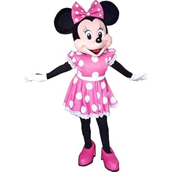 Amazon.com: Minnie Mouse Safari Jungle Mascot Costume ...