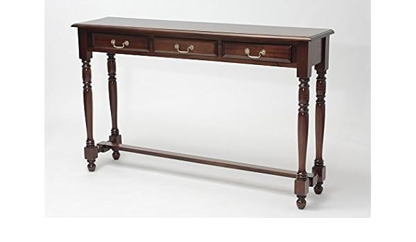 Amazon Com Laurel Crown Entry Hall Table With Three Drawers