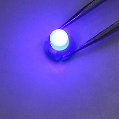 uxcell 20Pcs T4.2 Blue LED Dashboard Panel Gauge Light Lamp Bulb for Car Interior