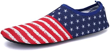 xi wei hu Unisex Functional Flexible Aqua Water Shoes Barefoot For Beach Pool Surf Yoga Exercise