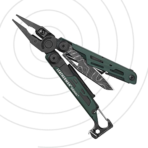 LEATHERMAN, Signal Camping Multitool with Fire Starter, Hammer and