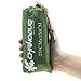 83''X59''Family Picnic Blanket - Extra Large Foldable and Waterproof Blanket - Sand Free Beach Mat,Camping Tarp for Outdoor Beach Hiking Grass Travel -Carabiner+ 4 Anchor Loops & Stakes