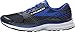 Brooks Men's Launch 3 Anthracite/Electric Brooks Blue Sneaker 10.5 D (M)