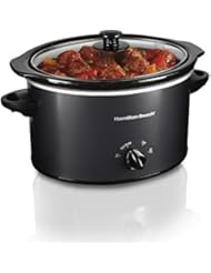 Hamilton Beach 33231 Programmable Slow Cooker, 3 Quart, Black