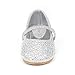 DREAM PAIRS Toddler Girls Dress Shoes Mary Jane Ballet Flats, Flower Girl Shoes with Rhinestone, Slip-on Toddler Mary Jane Flats,Size 9 Toddler,Silver/Glitter,MUY-Shine-Infant-1