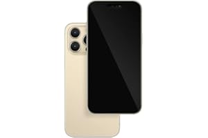 FUFONEUS Non-Working Replica 1:1 Pretend Phones Dummy Display Phone Model for Phone 14 Pro 6.1 inches Fake Model Phone Baby Cell Phone Toy (14 Pro Gold Black Screen)