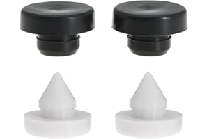 Viwerel Pedal Stop Pad, Brake Pedal Accelerator Stop for Honda for Accord for Civic for Acura for Integra for Legend for Crosstour for Element Replace 74015 46505-SA5-000 1010791 46505SA5000 (2)