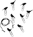 Genuine Fred Birds ON A Wire Picture Hangers, Set of 8