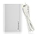Mopower 36 Watt 7.2A Universal Portable USB Charger with Auto Detect Technology, 4-Port-White