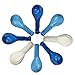 Treasures Gifted First Birthday Decorations for Boys Soccer or Baseball Party Supplies Little Man 1st Bday with Multi Blue and Gold Foil Banners Latex Balloons Backdrop Streamers