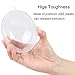 Clear Plastic Balls - Clear Fillable Ornaments - Fillable Balls Baubles - DIY Clear Acrylic Fillable Ornaments 25 pack - Empty Plastic Round balls Container for Party , Valentine's Day Decoration