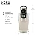 Keurig K250 Coffee Maker, Single Serve K-Cup Pod Coffee Brewer, With Strength Control, 4 cups, Sandy Pearl