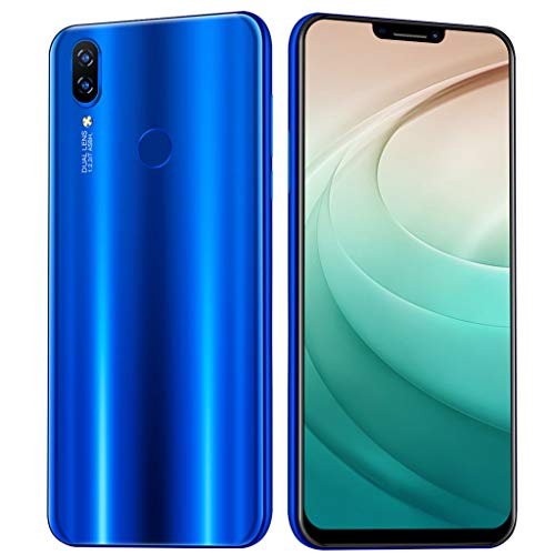 6.1 Inch Ultrathin Android 6.0 Quad-Core 1GB+8GB GSM WiFi Dual SIM 8.0MP Smart Cellphone (Blue)