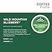 Green Mountain Coffee, Wild Mountain Blueberry, Single-Serve Keurig K-Cup Pods, Light Roast, 72 Count (3 Boxes of 24 Pod