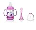 Nuby 2-Pack Nurtur Care Infa Feeder Set, 4 Ounce, Colors May Vary