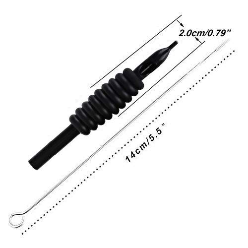 Tattoo Needles Tube Combo, Youzone 44pcs Assorted Presterilized Tattoo