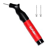 Ball Pump by BoPuller Double Action + 2 FREE Needles for Replacement – Ideal for Football, Basketball, Soccer, Volleyball, Handball, Water Polo, Rugby or other Inflatable balls