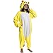 Silver Lilly Unisex Adult Pajamas - Plush One Piece Cosplay Lion Animal Costume
