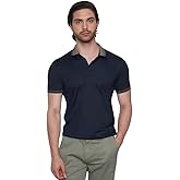 Bright Moons Co The Quarter Button Polo (Navy Olive)