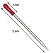 OESS Thick Glass Graduated Dropper Pipettes Silicone Rubber Caps 1ml 2ml 5ml 10ml