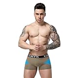 Men's Seamless Boxer Brief Stretchable