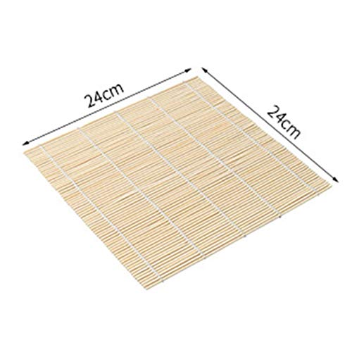 Sushi Rolling Roller Bamboo DIY Sushi Mat Onigiri Rice Roller Hand Maker Sushi Tools Kitchen Japanese Sushi Maker Tool - Thumbnail 3