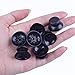 BronaGrand 5 Pairs Black Replacement Analog Stick Thumbsticks Thumb Stick Joystick with 3 Tools for Playstation 4 PS4 Controller (Black-TYPE2)