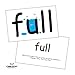 SnapWords List D Pocket Chart Cards | Multisensory | Kinesthetic | ESL | ELL Sight Word Flash Cards