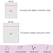 BEWISHOME 6 Pack Mesh Laundry Bags (3 large & 3 medium) - Wash Bag w/ Zipper for Delicates, Lingerie, Bra, Blouse, Hosiery, Stocking, Underwear and Travel FHD01W