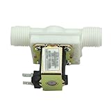 HeroNeo® New Electric Solenoid Valve Magnetic DC 12V N/C Water Air Inlet Flow Switch 1/2