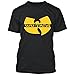 CRAZYDAISYWORLD Men's T-shirt Wu-Tang Clan Logo Hip-Hop