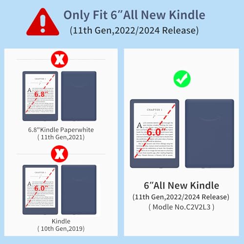 Clear Kindle Case for 6