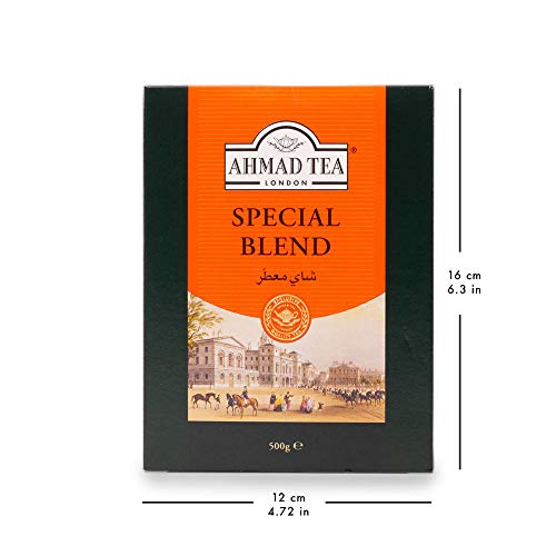 Ahmad Tea Special Blend - Schwarzer Tee mit Bergamotte - Spezialmischung Assam & Ceylon - Lose - 500g – Bild 8