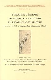 L' enquête générale de Leopardo da Foligno en Provence occidentale